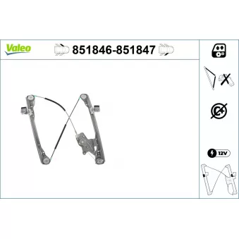 Lève-vitre VALEO OEM 1331614