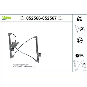 Lève-vitre avant gauche VALEO OEM 9221Q2