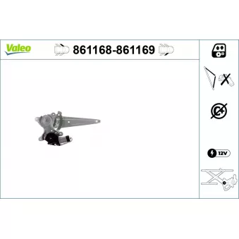 Lève-vitre avant gauche VALEO 861168