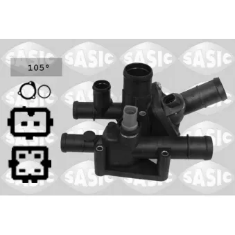 Thermostat, liquide de refroidissement SASIC OEM 06A121111