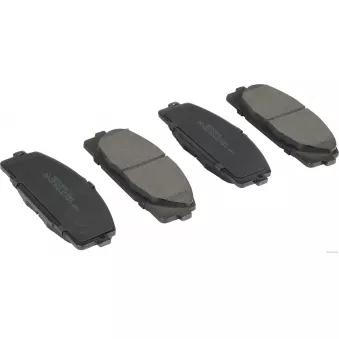 Jeu de 4 plaquettes de frein avant HERTH+BUSS JAKOPARTS OEM 0446526421