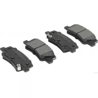 Jeu de 4 plaquettes de frein arrière HERTH+BUSS JAKOPARTS J3610538 pour KIA NIRO 1,6 GDi Hybrid - 141cv