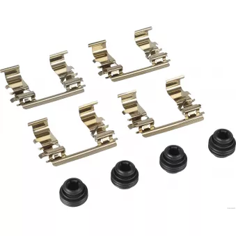 Kit d'accessoires, plaquette de frein à disque HERTH+BUSS JAKOPARTS J3660535 pour HYUNDAI KONA EV - 156cv