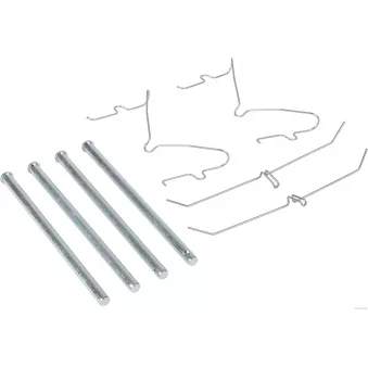 Kit d'accessoires, plaquette de frein à disque HERTH+BUSS JAKOPARTS J3662064 pour TOYOTA LAND CRUISER 4.7 V8 - 288cv