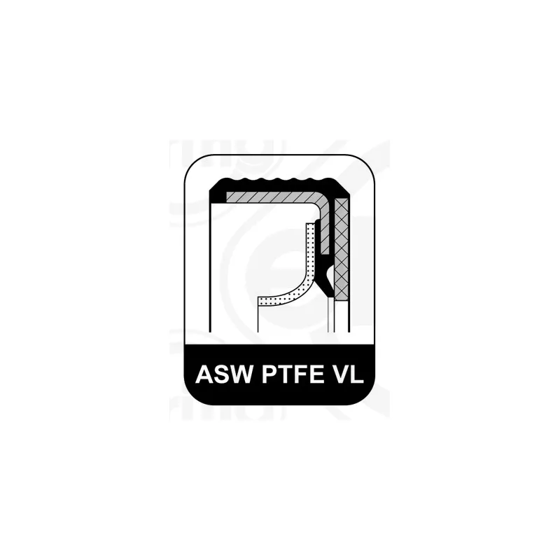Bague d'étanchéité, vilebrequin ELRING 143.360 - Visuel 1