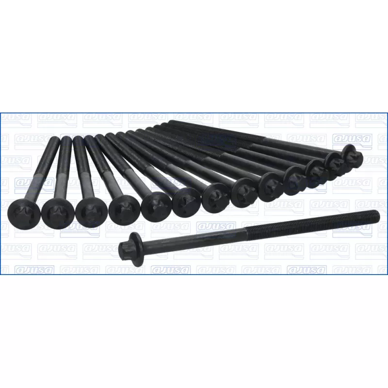 Jeu de boulons de culasse de cylindre AJUSA 81079900 - Visuel 1