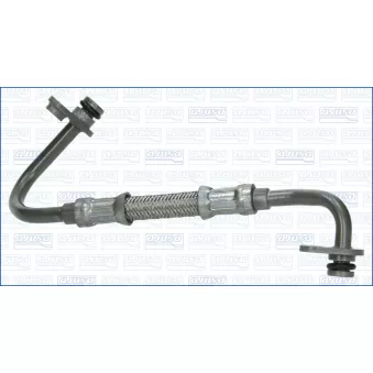 Conduite d'huile, compresseur AJUSA OP10704 pour MERCEDES-BENZ CLASSE E E 450 4-matic - 367cv