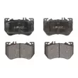ABE C1M080ABE - Jeu de 4 plaquettes de frein avant