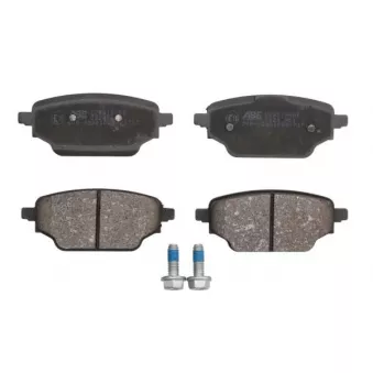 Jeu de 4 plaquettes de frein arrière ABE OEM 4406000Q4C