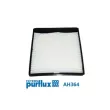 Filtre, air de l'habitacle PURFLUX [AH364]