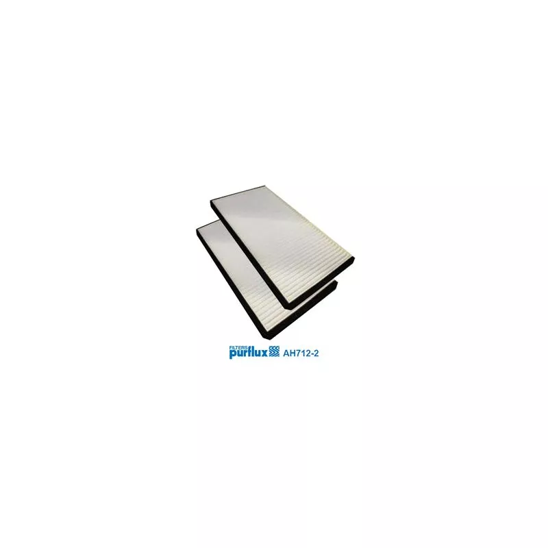 Filtre, air de l'habitacle PURFLUX AH712-2 - Visuel 1