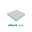 Filtre, air de l'habitacle PURFLUX [AH740]