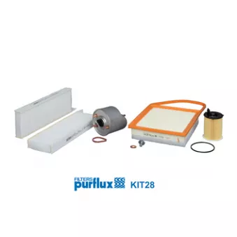 Kit de filtres PURFLUX KIT28 pour PEUGEOT PARTNER 1.6 HDi / BlueHDi 75 - 75cv