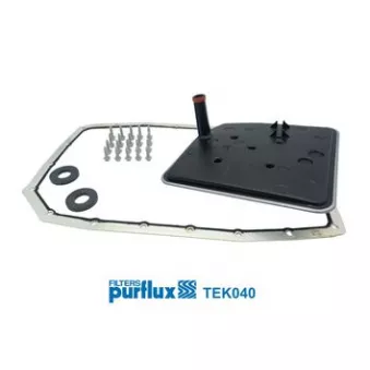 Kit de filtre hydraulique, boîte automatique PURFLUX TEK040