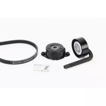 Jeu de courroies trapézoïdales à nervures CONTITECH 4PK970K1