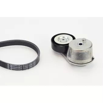Jeu de courroies trapézoïdales à nervures CONTITECH 5PK1680K1 pour OPEL ASTRA 1.4 Turbo - 125cv