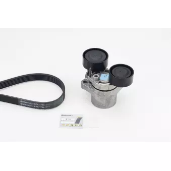 Jeu de courroies trapézoïdales à nervures CONTITECH 6PK1780K2