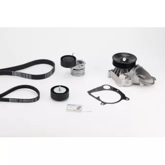 Pompe à eau+Jeu de courroie trapézoïdale à nervures CONTITECH OEM 11287790450