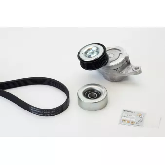 Jeu de courroies trapézoïdales à nervures CONTITECH 6PK1840K1 pour MAZDA 2 1.5 MZR - 102cv