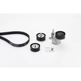 Jeu de courroies trapézoïdales à nervures CONTITECH 6PK2000K1