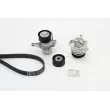 Pompe à eau+Jeu de courroie trapézoïdale à nervures CONTITECH [7PK1970WP1]