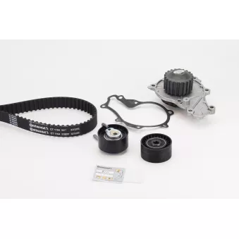 Pompe à eau + kit de courroie de distribution CONTITECH CT1104WP1 pour CITROEN C3 1.4 16V HDI - 90cv