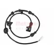 METZGER 09001546 - Câble de connexion-ABS arrière gauche