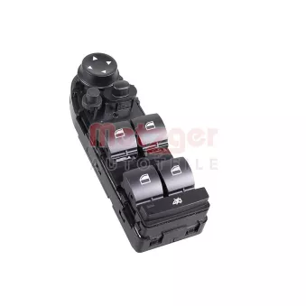 Interrupteur, lève-vitre METZGER 09161204 pour PORSCHE PANAMERA 523 i - 190ch