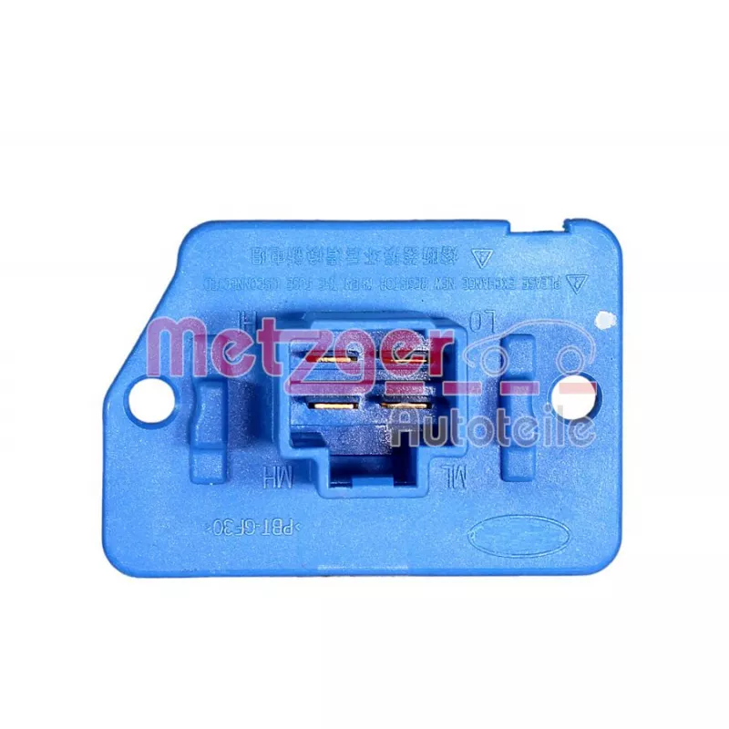 Résistance, pulseur d'air habitacle METZGER 0917794 - Visuel 1