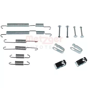 Kit d'accessoires, mâchoire de frein METZGER 105-0045 pour AUDI 100 1.0 T-GDi - 100cv