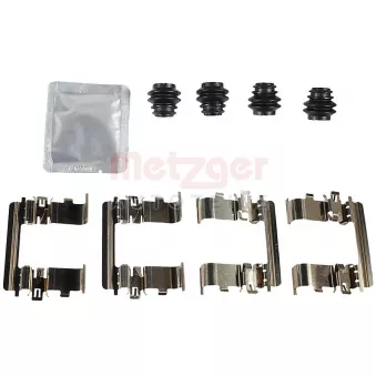 Kit d'accessoires, plaquette de frein à disque METZGER 109-0185 pour KIA NIRO 1,6 GDi Hybrid - 141cv
