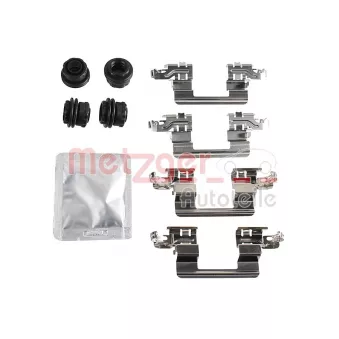 Kit d'accessoires, plaquette de frein à disque METZGER 109-0187 pour BMW X1 xDrive 30 e Plug-in-Hybrid - 326cv