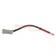 METZGER 1190407 - Contact d'avertissement, usure des plaquettes de frein