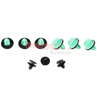 Kit de clip de fixation, revêtement intérieur METZGER 2280089 pour PEUGEOT 308 1.6 - 105cv