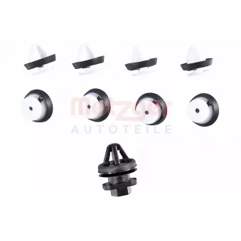 Kit de clip de fixation, revêtement intérieur METZGER 2280097 pour SKODA KAMIQ 1.0 TSI - 110cv