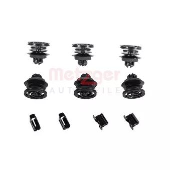Kit de clip de fixation, revêtement intérieur METZGER 2280101 pour SKODA SUPERB 1.8 T - 150cv
