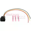 Kit réparation de câble, bobine d'allumage METZGER [2324227]