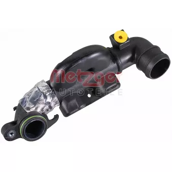 Résonateur, refroidissement de l'air de suralimentation METZGER OEM 1337623