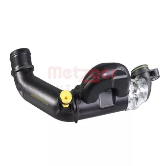 Résonateur, refroidissement de l'air de suralimentation METZGER 2401364 pour CITROEN BERLINGO 1.6 HDi 90 - 90cv