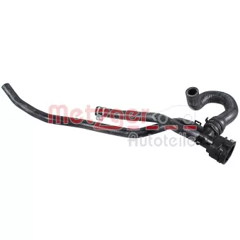 Durite de radiateur METZGER 2422110 pour VOLKSWAGEN CADDY 1.4 TGI CNG - 110cv