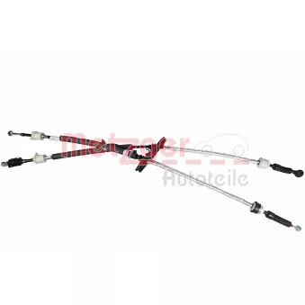 Tirette à câble, boîte de vitesse manuelle METZGER 3150379 pour FIAT DUCATO 150 Multijet 2.3 D 4x4 - 150cv