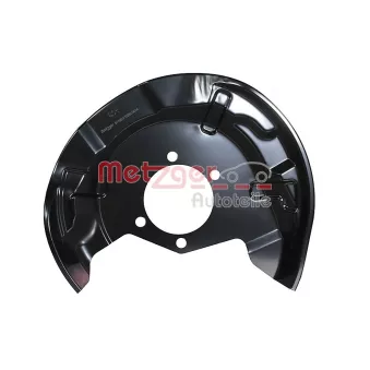 METZGER 6115573 - Déflecteur, disque de frein arrière gauche