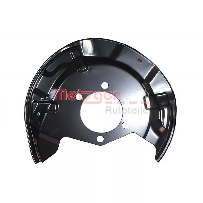 Déflecteur, disque de frein arrière gauche METZGER 6115573 - Visuel 1