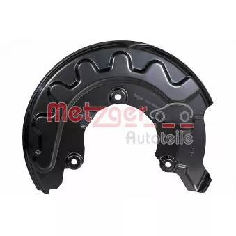 Déflecteur, disque de frein avant droit METZGER 6115580