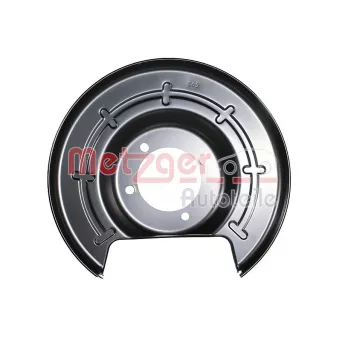 Déflecteur, disque de frein arrière gauche METZGER 6115581 pour OPEL ASTRA 1.6 - 115cv