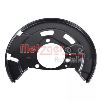 Déflecteur, disque de frein avant droit METZGER 6115584 pour OPEL ASTRA 1.6 - 115cv
