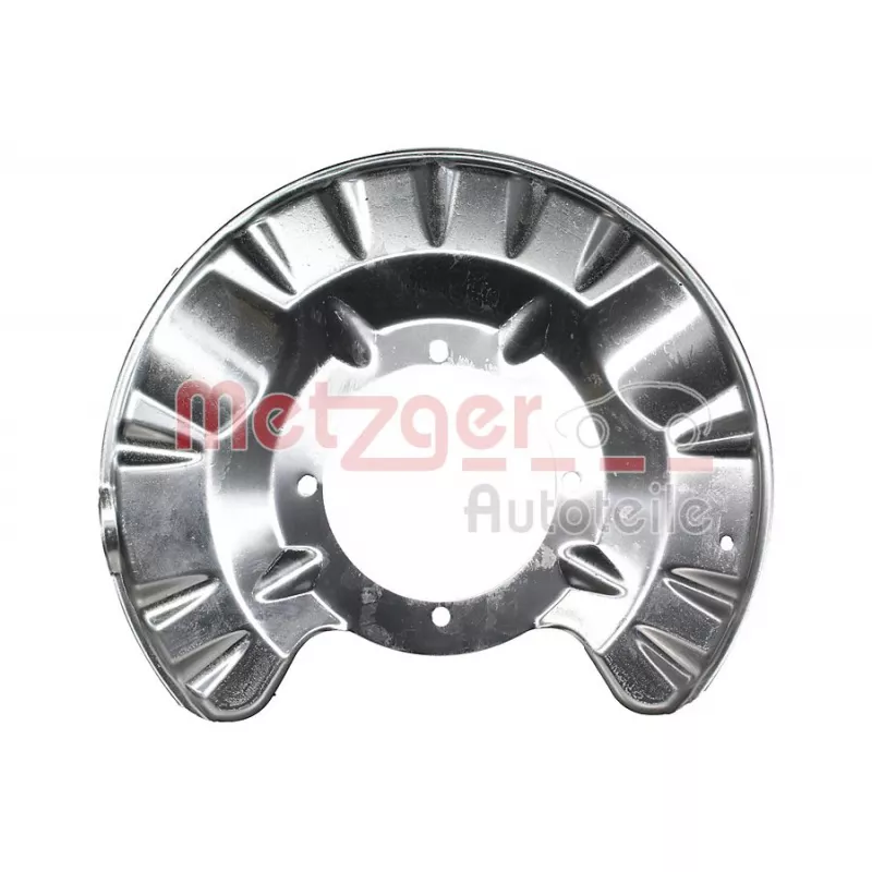 Déflecteur, disque de frein arrière gauche METZGER 6115601 - Visuel 1