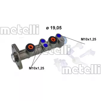 Maître-cylindre de frein METELLI OEM 4242011