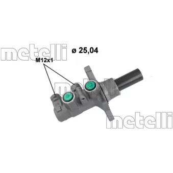 Maître-cylindre de frein METELLI 05-1272 pour CITROEN JUMPY 1.6 BlueHDi 115 - 115cv
