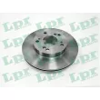 LPR H1038VR - Jeu de 2 disques de frein avant